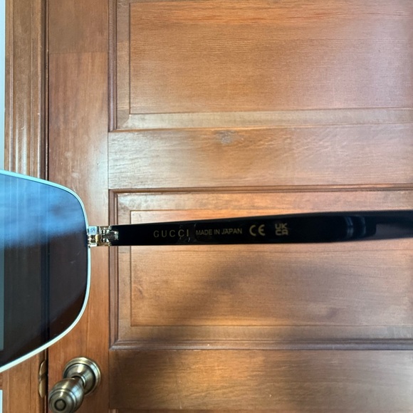 Gucci Brow Bar Aviator Sunglasses 60 mm - Picture 7 of 14